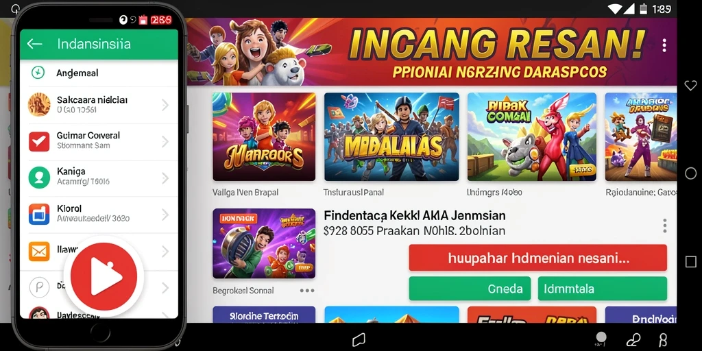 Mode multiplayer untuk bermain dengan teman secara online.