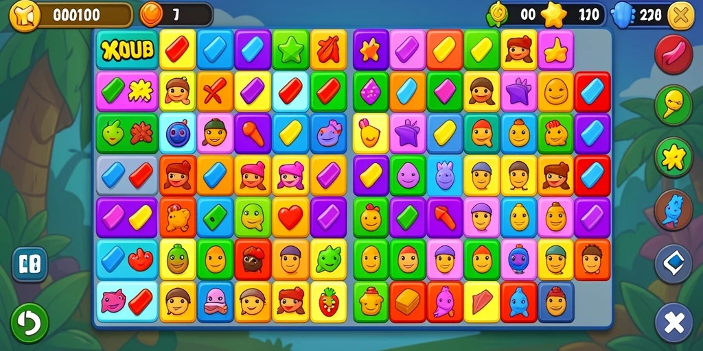 Fitur interaksi sosial di dalam game ini.