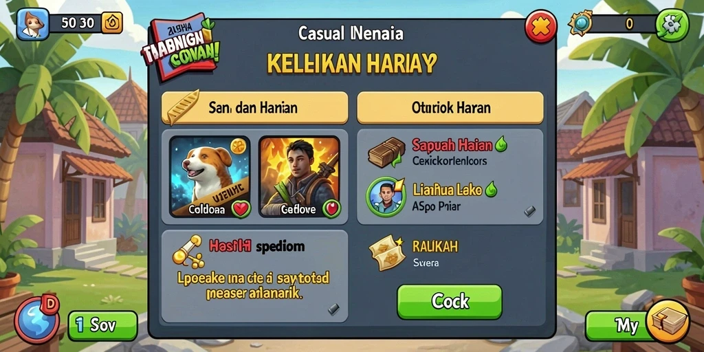 Sistem reward yang memberi hadiah menarik setelah tantangan.