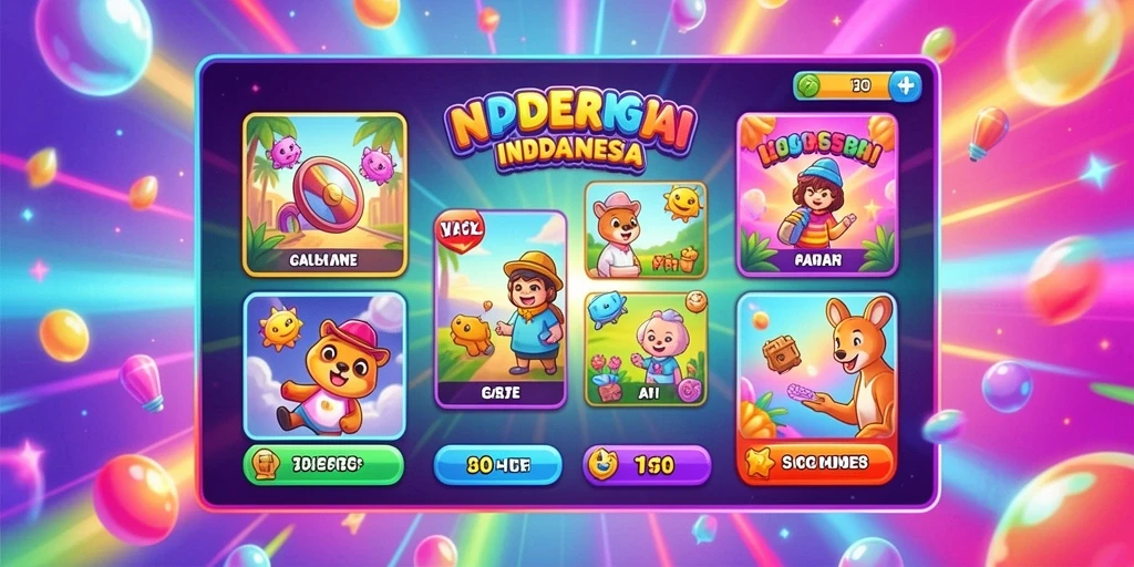 Halaman leaderboard yang menunjukkan peringkat pemain.
